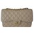 Timeless GM CLASSIC CHANEL BAG Beige Leather  ref.109267