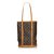 Louis Vuitton Monogram Bucket GM Brown Leather Cloth  ref.109368