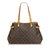 Louis Vuitton Monogram Batignolles Horizontal Brown Leather Cloth  ref.109385