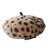 Chanel Chapéus Estampa de leopardo Pele  ref.109441