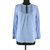 Autre Marque Wrap blouse Turquoise Cotton  ref.110151