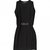 BALENCIAGA BLACK DRESS Elastane Acetate  ref.110345