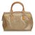 Céline Macadam Boston Bag Brown Beige Leather Plastic  ref.110380