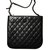 Chanel Clutch bags Black Leather  ref.115311