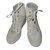 Louis Vuitton scarpe da ginnastica con zeppa Bianco sporco Pelle  ref.110491