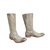 Zadig & Voltaire soft-stemmed boots model Phenix Grey Leather  ref.110709