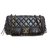 Chanel Handtaschen Schwarz Leder  ref.110757