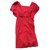 Thierry Mugler Mythical Mugler dress! Red Cotton  ref.110822