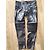 Zara The Biker Jeans Metallic Polysuede Grau - Ansicht 5