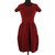 Suncoo Dress Dark red Cotton  ref.111017