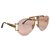 Céline 2018 Sonnenbrille für Flieger Pink Metall Glas  ref.111202