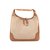 Rare Bag Hermès Trim Lona bi-material vintage XXL H beige y caja de cuero beige en buenas condiciones! Lienzo  ref.111234