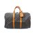 Louis Vuitton Keepall 50 monogramma Marrone Pelle  ref.111440