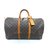 Louis Vuitton keepall 50 Monogram Brown Leather  ref.111441