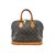 Louis Vuitton ALMA MONOGRAM Brown Leather  ref.111448