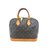 Louis Vuitton ALMA MONOGRAM Brown Leather  ref.111451