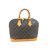 Louis Vuitton ALMA MONOGRAM Brown Leather  ref.111452