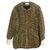 Isabel Marant Coats, Outerwear Brown Taupe Polyester Fur  ref.111696
