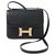 Hermès HERMES CONSTANCE MINI Cuir Noir  ref.111712