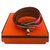 Hermès Hermes Kelly forrado Rose Azalea Bracelet Rosa Couro  ref.111736
