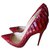 Christian Louboutin So Kate Red Leather  ref.111746