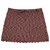 Minigonna in cotone lavorato a maglia Chanel Rosa  ref.111940