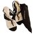 Chanel sandals Black Leather  ref.111975