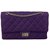 Chanel Reedición 2.55 Púrpura Paño  ref.111987