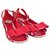 Louis Vuitton Ballet flats Red Patent leather  ref.112003