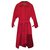 Burberry Trench imperméable Coton Rouge  ref.112012