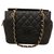 Chanel Small shopping Black Leather  ref.112019