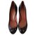 Escarpins marrons Gucci neufs Cuir  ref.112040