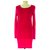 Bel Air Dress Pink Wool  ref.112232