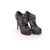 Miu Miu Ankle Boots / Low Boots Grey Leather  ref.112442