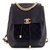 Chanel Leather Backpack Black  ref.112506