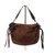 Lancel Handbag Chocolate Nylon  ref.112515