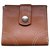 Longchamp Camel grained leather wallet Beige  ref.112767