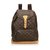 Louis Vuitton Monogram Montsouris GM Brown Leather Cloth  ref.112849