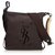 Yves Saint Laurent Mombasa Canvas Crossbody Bag Brown Dark brown Leather Cloth Cloth  ref.112893