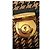 Borsa Salvatore Ferragamo Mini Flamma Nera e Oro Nero - vista 5