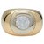 inconnue Two gold curved ring, diamond of 1,14 carat. White gold Yellow gold  ref.113073