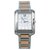 Reloj Cartier "Tank English" en acero., oro rosa y diamantes.  ref.113075