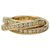 Love Cartier ring "Trinity" in yellow gold and diamonds.  ref.113085