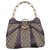 Autre Marque Gucci bag Grey Cloth  ref.113107