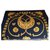 Mantón de Hermès "Los jinetes dorados" Negro Seda Cachemira  ref.113260