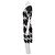 Diane Von Furstenberg Vestido DvF Cyrani de seda Negro Blanco - vista 2