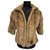 Fendi Coats, Outerwear Beige Fur  ref.113370