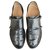 monk shoes Gucci size 43 1/2 Black Leather  ref.113408