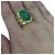 Roland Schad ring, giallo oro, diamanti di giada e brown. - vista 5