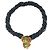 Collana Roland Schad in oro giallo, ematiti e pietre colorate.